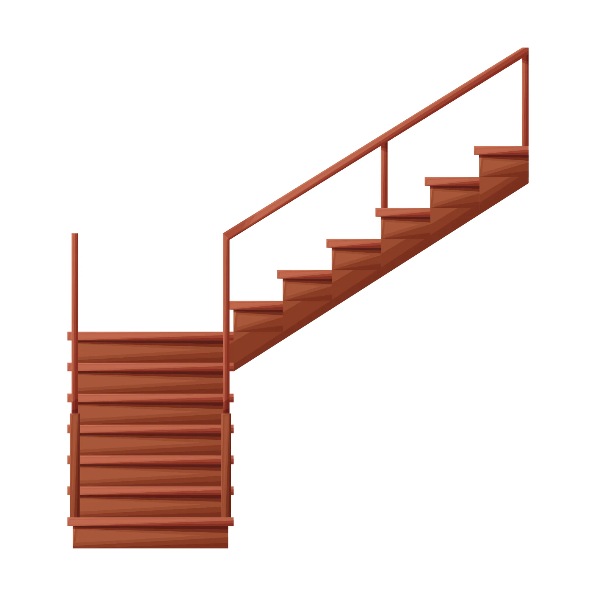 escalier quart tournant 