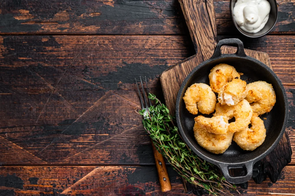 nuggets de crevette