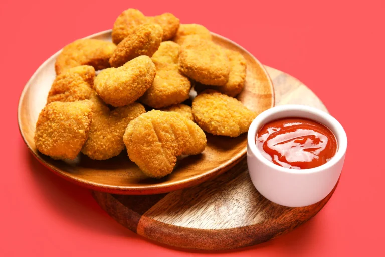 plat de nuggets de poulet maison