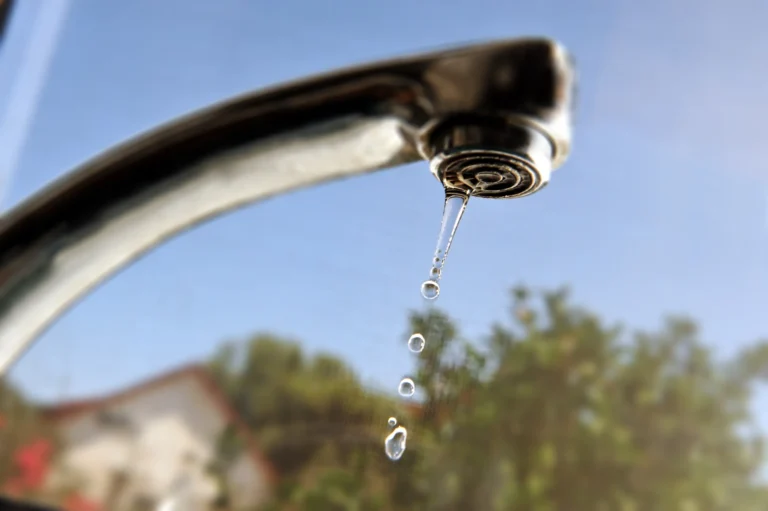 Plus de pression d’eau dans le robinet