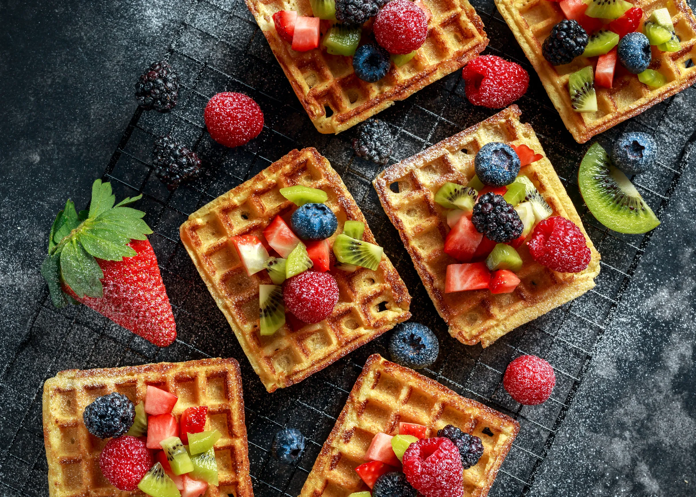 une assiette de gaufre chicchew.fr