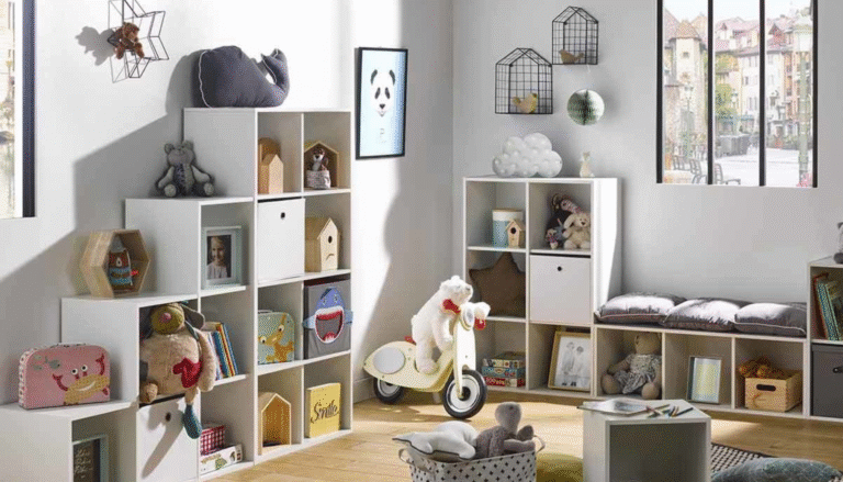 Meuble rangement enfant pratique sécurisé