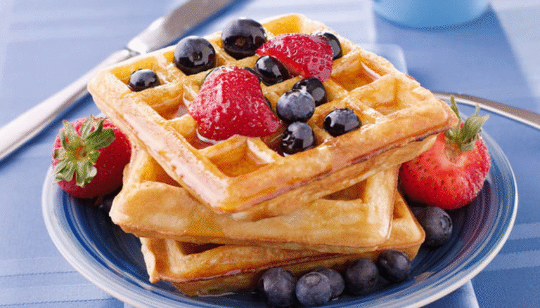 Recette de gaufres croustillantes
