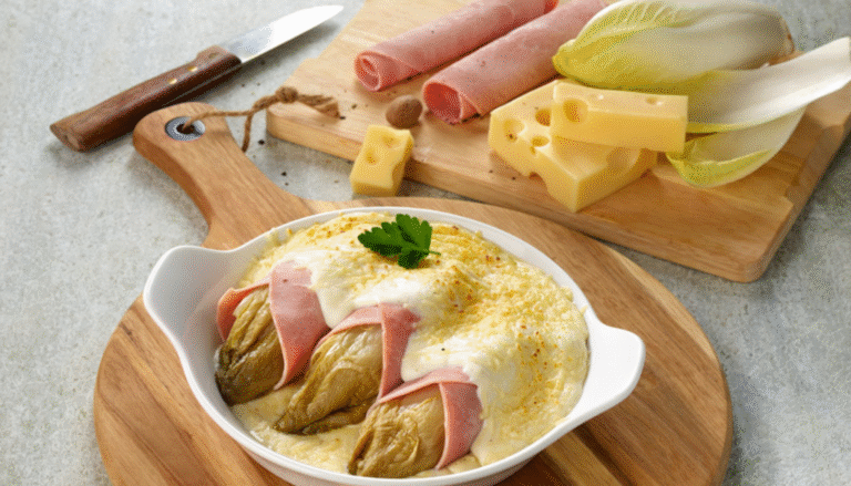 Endives jambon gratin