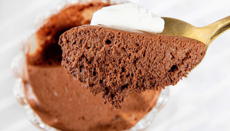 Mousse chocolat maison
