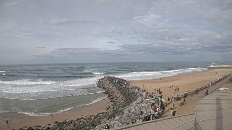 Webcam Vieux Boucau : plage, centre-ville et Viewsurf plage Vieux-Boucau